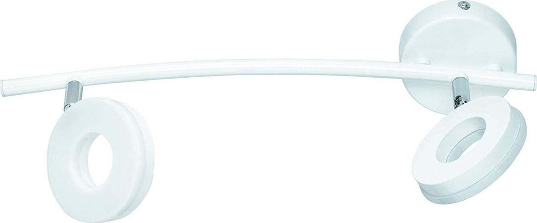 Reality-Leuchten-R82412101-Rennes-Barra-a-LED,-2-Spot,-40-cm-4-W-[Classe-di-efficienza-energetica-A+]
