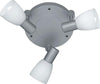 Reality-Leuchten-Reality-R82223987-Metz-Faretto,-3xE14,-4-W-LED,-Titanio/Bianco,-12.5-cm-E14-[Classe-di-efficienza-energetica-A+]