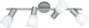 Reality-Leuchten-Reality-R82224187-Metz-Faretto,-4xE14,-4-W-LED,-Titanio/Bianco,-50x14-cm,-Metallo-[Classe-di-efficienza-energetica-A+]
