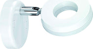 Reality-Leuchten-Reality-R82413906-Rennes-Faretto,-3xSMD,-4-W-LED,-Cromo/Bianco,-19-cm-[Classe-di-efficienza-energetica-A+]