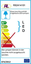 Reality-Leuchten-Reality-R82416101-Rennes-Faretto,-6xSMD,-4-W-LED,-Bianco,-102x10.5x19-cm-[Classe-di-efficienza-energetica-A+]