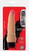 Realstuff Fallo Realistico Vibrante Con Velocità Regolabile Color Carne 6” Salute e cura della persona/Erotismo e contraccezione/Sex toys/Vibratori/Vibratori realistici Kondorama - Martinsicuro, Commerciovirtuoso.it
