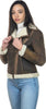 Rebecca---Chiodo-Donna-Cuoio-effetto-Graffiato-vero-montone-Shearling