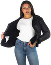 Rebecca---Chiodo-Donna-Nero-in-vero-montone-Shearling