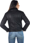 Rebecca---Chiodo-Donna-Nero-in-vero-montone-Shearling
