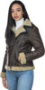 Rebecca---Chiodo-Donna-Testa-di-Moro-Liscio-vero-montone-Shearling