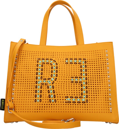REBELLE-Borse...-Arancio-da-donna