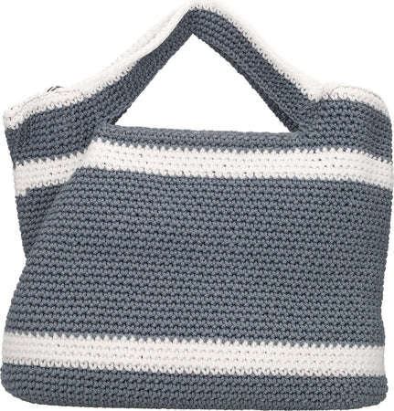 REBELLE-Borse...-Grigio-da-donna