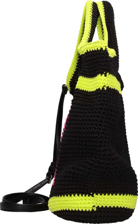 REBELLE-Borse...-Nero-da-donna