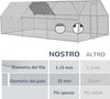 Recinto-Gabbia-per-Galline-in-Metallo-Galvanizzato-Impermeabile,-Pollaio-con-Porta-e-Copertura-Oxford,-280x570x195cm-HJ6D51-117HJ6