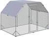 Recinto-per-Galline-con-telo-di-copertura-per-4-6-polli-in-acciaio,-280x190x195-cm-UH5D51-373V00SRUH5
