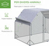 Recinto-per-Galline-con-telo-di-copertura-per-4-6-polli-in-acciaio,-280x190x195-cm-UH5D51-373V00SRUH5