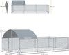 Recinto-per-Galline-da-Esterno-in-Acciaio-con-Telo-di-Copertura-in-PE-Anti-UV,-570x280cm-GT8D51-341V00SRGT8