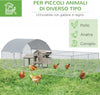 Recinto-per-Galline-da-Esterno-in-Acciaio-con-Telo-di-Copertura-in-PE-Anti-UV,-570x280cm-GT8D51-341V00SRGT8