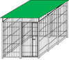 Recinzione da Esterno con Copertura Zincatura a Caldo da 300x200x Altezza 180 Cm Prodotti per animali domestici/Cani/Cucce gabbiette e recinzioni/Recinti da esterno Ogomondo - Martina Franca, Commerciovirtuoso.it