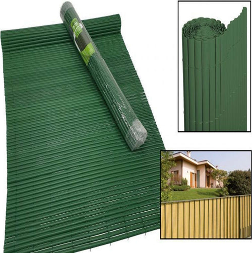 Recinzione Giardino Frangivista Per Balcone Canniccio Pvc Verde Esterno 1,5x3 Mt Arredo giardino Trade Shop italia - Napoli, Commerciovirtuoso.it
