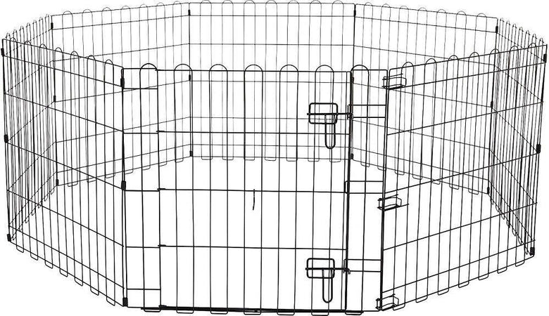 Recinzione In Metallo Per Cani Pieghevole Per Esercizio 152,4 X 152,4 X 60,9 Cm Prodotti per animali > Prodotti per Cani > Cucce Trade Shop italia - Napoli, Commerciovirtuoso.it