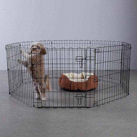 Recinzione In Metallo Per Cani Pieghevole Per Esercizio 152,4 X 152,4 X 60,9 Cm Prodotti per animali > Prodotti per Cani > Cucce Trade Shop italia - Napoli, Commerciovirtuoso.it