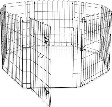 Recinzione In Metallo Per Cani Pieghevole Per Esercizio 152,4 X 152,4 X 76,2 Cm Prodotti per animali > Prodotti per Cani > Cucce Trade Shop italia - Napoli, Commerciovirtuoso.it