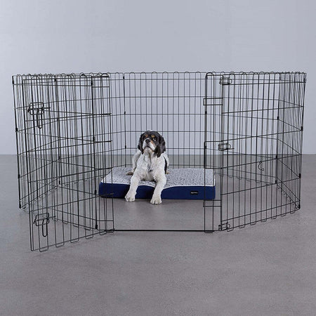 Recinzione In Metallo Per Cani Pieghevole Per Esercizio 152,4 X 152,4 X 76,2 Cm Prodotti per animali > Prodotti per Cani > Cucce Trade Shop italia - Napoli, Commerciovirtuoso.it