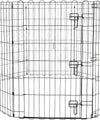 Recinzione In Metallo Per Cani Pieghevole Per Esercizio 152,4 X 152,4 X 91,4 Cm Prodotti per animali domestici/Cani/Cucce gabbiette e recinzioni/Recinti gioco Trade Shop italia - Napoli, Commerciovirtuoso.it