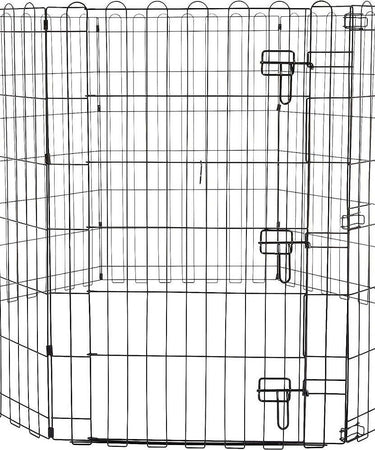 Recinzione In Metallo Per Cani Pieghevole Per Esercizio 152,4 X 152,4 X 91,4 Cm Prodotti per animali domestici/Cani/Cucce gabbiette e recinzioni/Recinti gioco Trade Shop italia - Napoli, Commerciovirtuoso.it