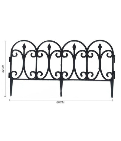 Recinzione Per Giardino Steccato Bordo Per Prato In Polipropilene Dim 32x60cm
