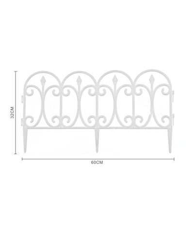 Recinzione Per Giardino Steccato Bordo Per Prato In Polipropilene Dim 32x60cm
