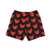 VISION OF SUPER Costume Pantaloncino Uomo Aop Hearts Swimwear Black/red da uomo