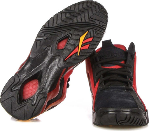 REEBOK-Scarpa-Alta-Uomo-Kamikaze-Ii-Black/flash-Red/semi-Solar-Gold-da-uomo