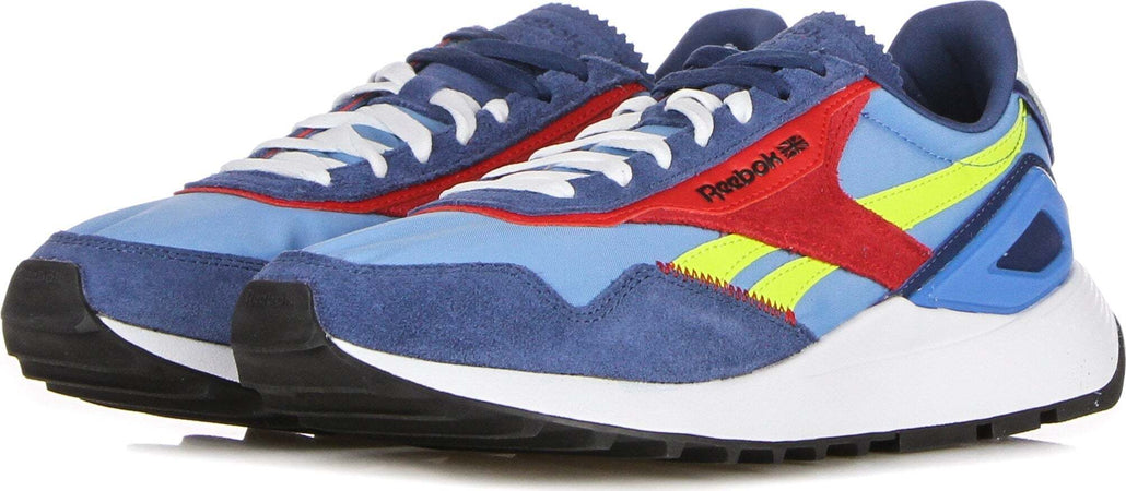 REEBOK-Scarpa-Bassa-Uomo-Classic-Legacy-Az-Essential-Blue/acid-Yellow/batik-Blue-da-uomo