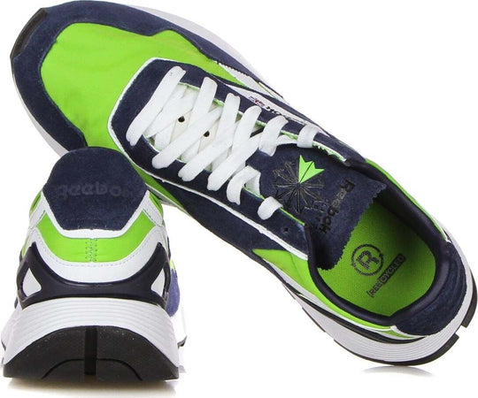 REEBOK-Scarpa-Bassa-Uomo-Classic-Legacy-Az-Semi-Solar-Green/vector-Navy/cloud-White-da-uomo