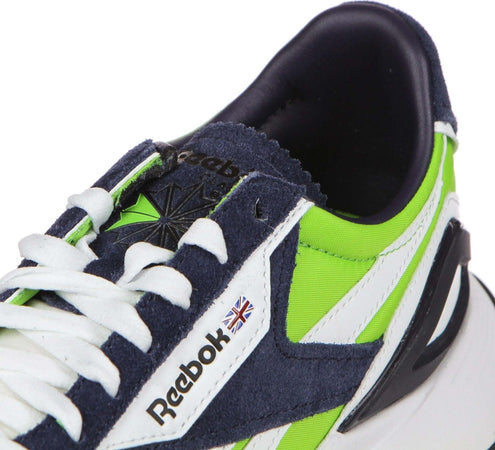 REEBOK-Scarpa-Bassa-Uomo-Classic-Legacy-Az-Semi-Solar-Green/vector-Navy/cloud-White-da-uomo