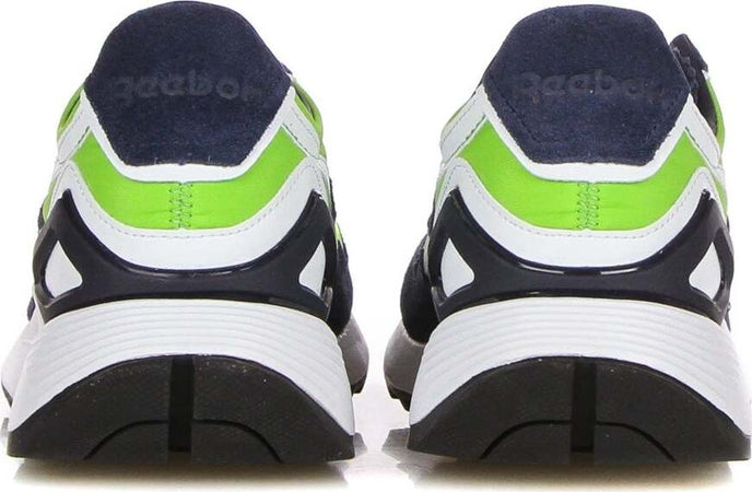 REEBOK-Scarpa-Bassa-Uomo-Classic-Legacy-Az-Semi-Solar-Green/vector-Navy/cloud-White-da-uomo