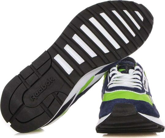 REEBOK-Scarpa-Bassa-Uomo-Classic-Legacy-Az-Semi-Solar-Green/vector-Navy/cloud-White-da-uomo