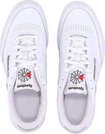 REEBOK-Scarpa-Bassa-Uomo-Club-C-85-Cloud-White/cloud-White/core-Black-da-uomo