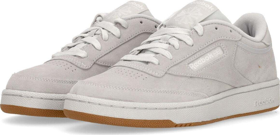 REEBOK-Scarpa-Bassa-Uomo-Club-C-85-Pure-Grey-2/cloud-White-da-uomo
