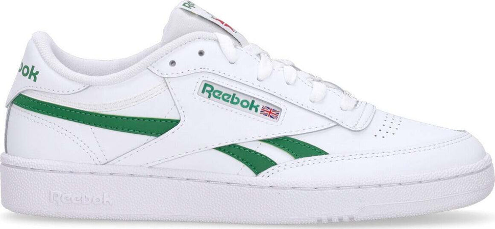 REEBOK-Scarpa-Bassa-Uomo-Club-C-Revenge-Cloud-White/glen-Green/cloud-White-da-uomo