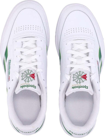 REEBOK-Scarpa-Bassa-Uomo-Club-C-Revenge-Cloud-White/glen-Green/cloud-White-da-uomo