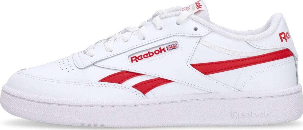 REEBOK-Scarpa-Bassa-Uomo-Club-C-Revenge-Cloud-White/vector-Red/cloud-White-da-uomo