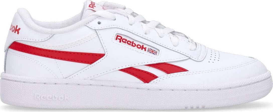 REEBOK-Scarpa-Bassa-Uomo-Club-C-Revenge-Cloud-White/vector-Red/cloud-White-da-uomo