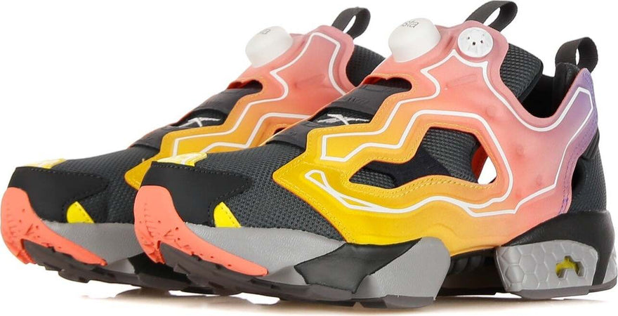 REEBOK-Scarpa-Bassa-Uomo-Instapump-Fury-Og-True-Grey-7/true-Grey-8/alert-Yellow-da-uomo