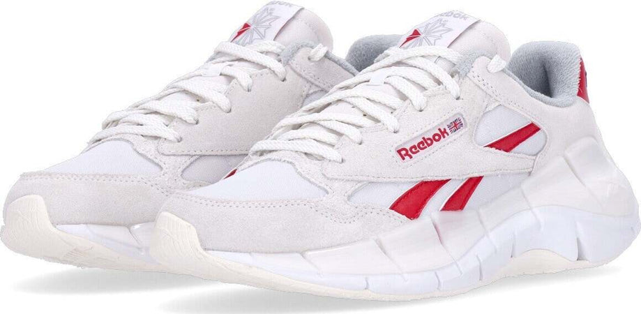 REEBOK-Scarpa-Bassa-Uomo-Zig-Kinetica-2.5-Plus-Shoes-Cloud-White/chalk/vector-Red-da-uomo