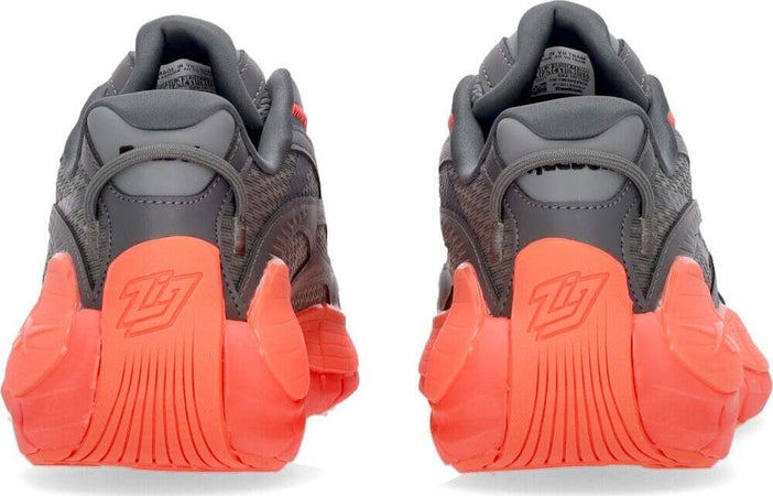 REEBOK-Scarpa-Bassa-Uomo-Zig-Kinetica-2.5-Pure-Grey-6/pure-Grey-7/orange-Flare-da-uomo