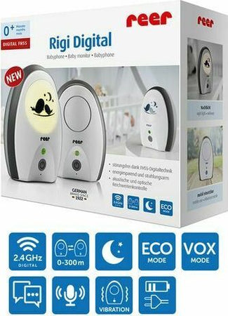 Reer Rigi Baby monitor digitale con luce notturna Prima infanzia/Sicurezza/Baby monitor/Monitor video La Casa Del Bebè - Napoli, Commerciovirtuoso.it