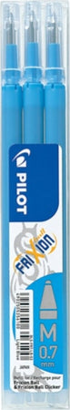 Refill a sfera Frixionball - punta 0 7mm - azzurro - Pilot - conf. 3 pezzi Cancelleria e prodotti per ufficio/Penne matite scrittura e correzione/Penne e ricariche/Penne roller a inchiostro gel Eurocartuccia - Pavullo, Commerciovirtuoso.it