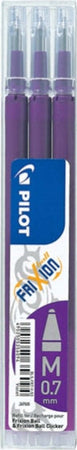 Refill a sfera Frixionball - punta 0 7mm - viola - Pilot - conf. 3 pezzi Cancelleria e prodotti per ufficio/Penne matite scrittura e correzione/Penne e ricariche/Penne roller a inchiostro gel Eurocartuccia - Pavullo, Commerciovirtuoso.it