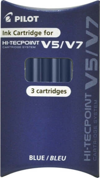 Refill Hi Tecpoint V5-V7 ricaricabile begreen - blu - Pilot - conf. 3 pezzi Cancelleria e prodotti per ufficio/Penne matite scrittura e correzione/Penne e ricariche/Ricariche penne Eurocartuccia - Pavullo, Commerciovirtuoso.it