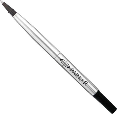 Refill roller standard - punta fine - nero - Parker [multipack] 12 pezzi Cancelleria e prodotti per ufficio/Penne matite scrittura e correzione/Penne e ricariche/Ricariche penne Eurocartuccia - Pavullo, Commerciovirtuoso.it