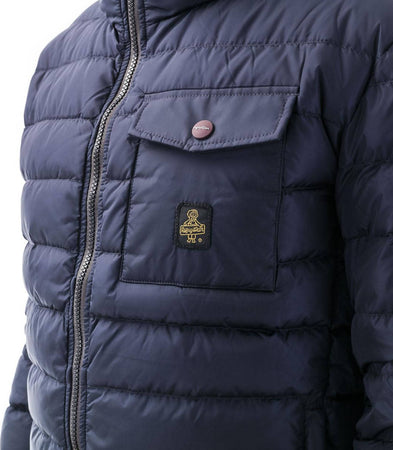 Refrigiwear Hunter Jacket Uomo Piumino 180gr Nero Giubbotto Con Cappuccio Giacca Imbottita Invernale 100% Piuma D'anatra Bomber Impermeabile Anti Vento Moda/Uomo/Abbigliamento/Giacche e cappotti/Giacche impermeabili Euforia - Bronte, Commerciovirtuoso.it